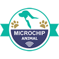 Microchip para identificação animal, medida 1,25 x 7 mm, com bulbo retrátil