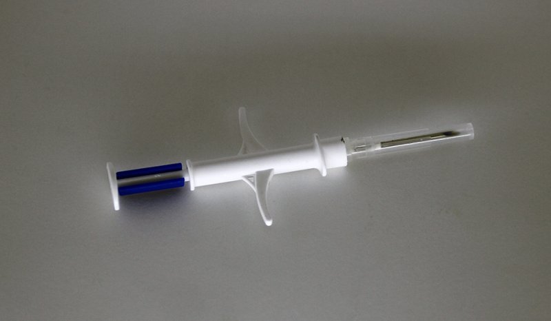 Microchip animal em formato de cápsula de vidro 1,40 x 8 mm